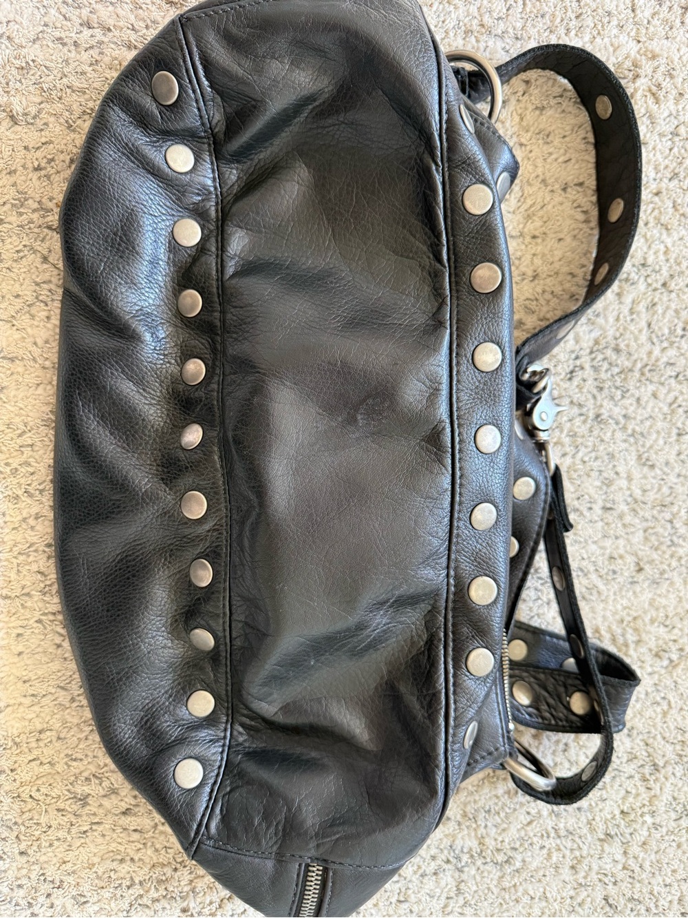 Hammitt studded hobo style with adjustable strap - Picture 8 of 12